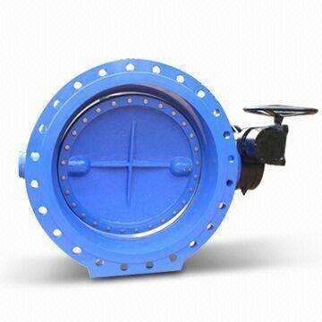 Double Eccentric Butterfly Valve in Flanged Type, with Ductile Iron Body