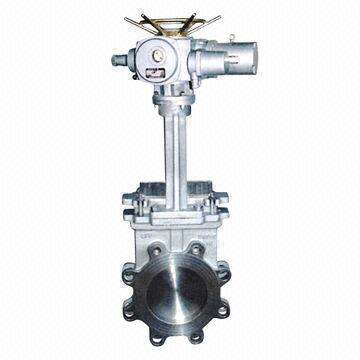 Knife Gate Valve, Electric Operated, Wafer Type, 2 to 24-inch Size