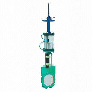 Slurry Valve, Hydraulic Operated, Made of WCB Material