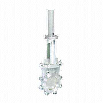Knife Gate Valve, Pneumatic/Manual Operated Switch Over, Wafer Type, 2 to 18-inch Size