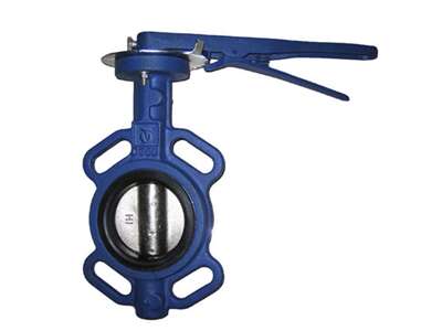 Butterfly Valve with Hand Lever