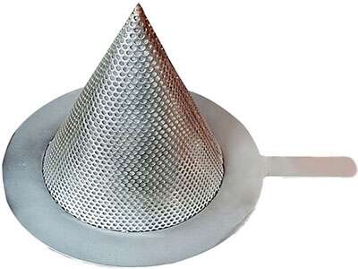 Stainless Steel Cone Strainer Temporary filter