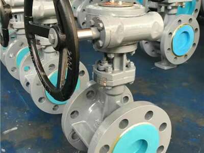 CAST STEEL l Butterfly Valve, Flange End, Resilient Seated, Gear Wheel, DN50-2000, PN0.6-4