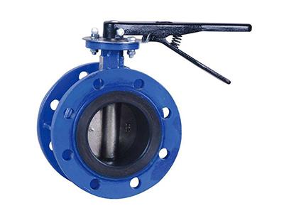 Ductile Iron Flange Lever Operated Butterfly Valve