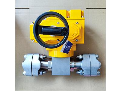 High Pressure Forged Steel Electric Actuator Flange Ball Valve