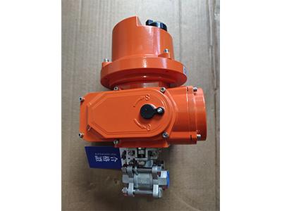 Female Thread FNPT V Port Regulating Ball Valve with electric Acturate