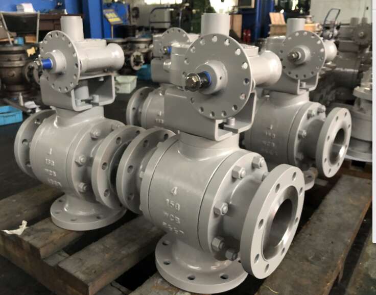 Three-way Ball Valve with Soft Seat and RF Connection