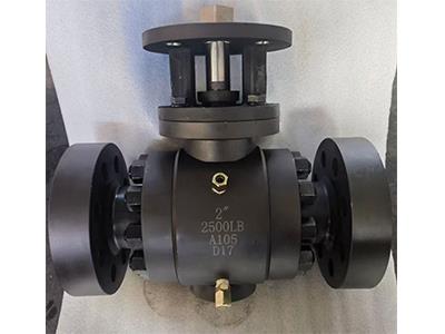 High Pressure Forged Steel 3pcs Flange End Ball Valve