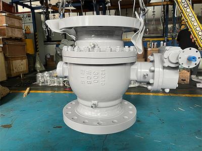 2PCS Flange Trunnion-mounted Ball Valve, API6D and CE Certifications