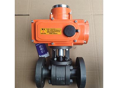 Electric Hydraulic Control Valve Explosion Proof Motorized Electric Actuator with Gear Operated high pressure ball valve