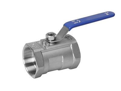 1pc Threaded End NPT BSPT WCB SS Ball Valve with Lever