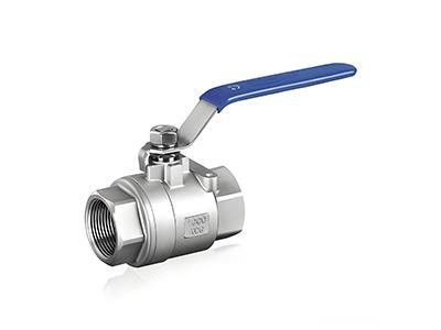 2pcs Threaded End SS Ball Valve with lever